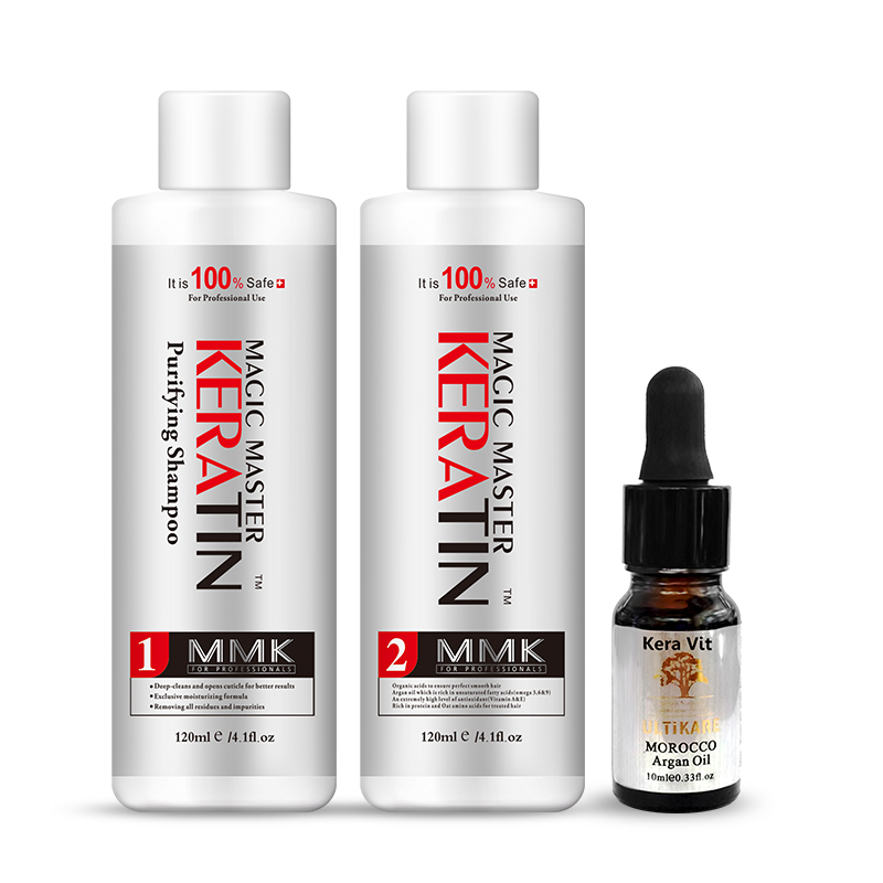 Argan Oil Treatment - Professional Keratin Coconut Smelling Without Formalin