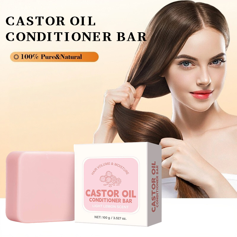 Hair Care Oil - Castor Oil Conditioner Soap Bar,Moisturizing Nourishing