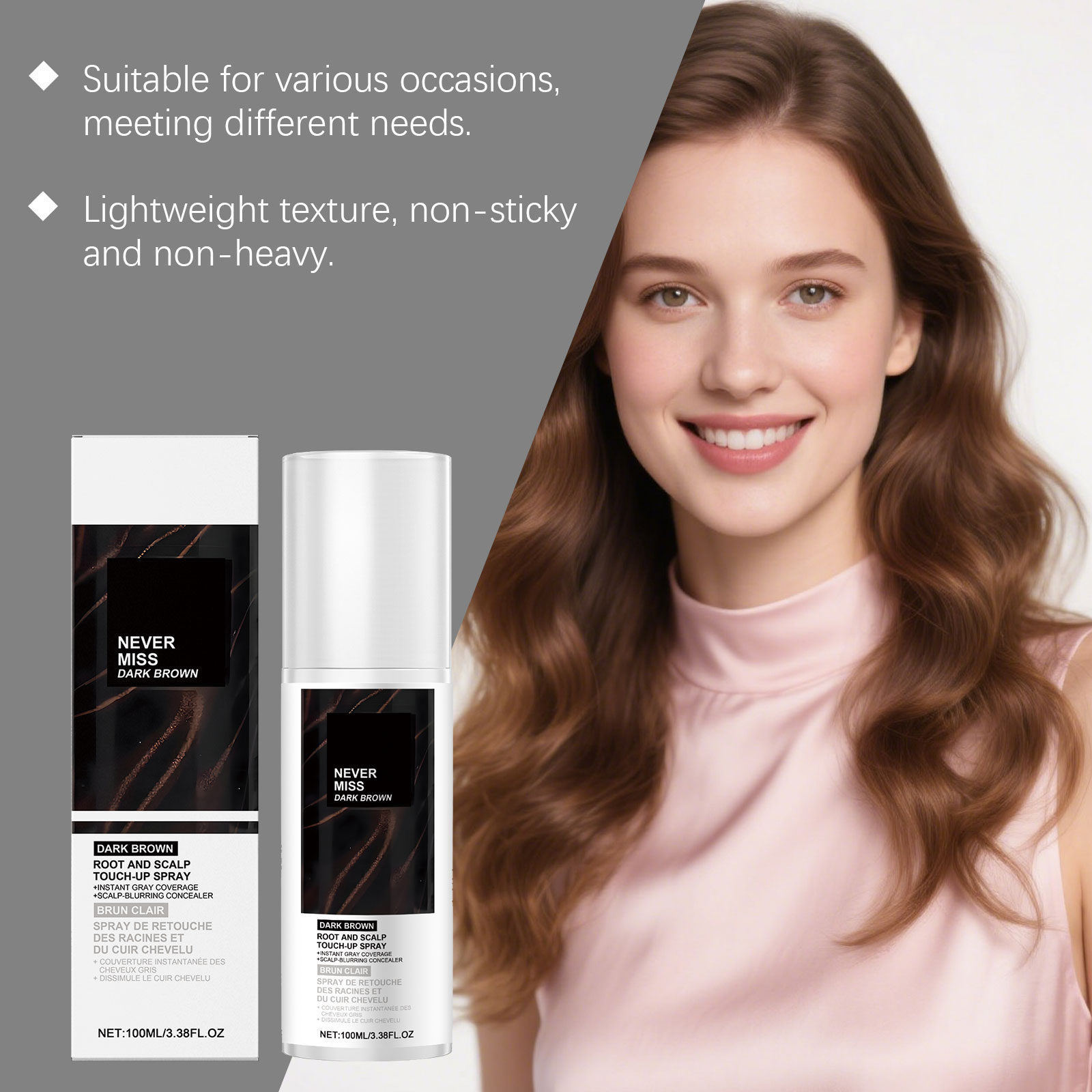 Hair Color Spray Temporary Ins - огляд і ціна Hair Care Herbal Products