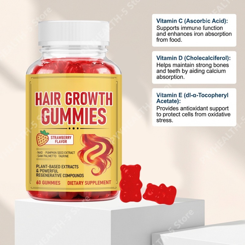 Hair Care Gummies with Vitamin - огляд і ціна Hair Care Gummies