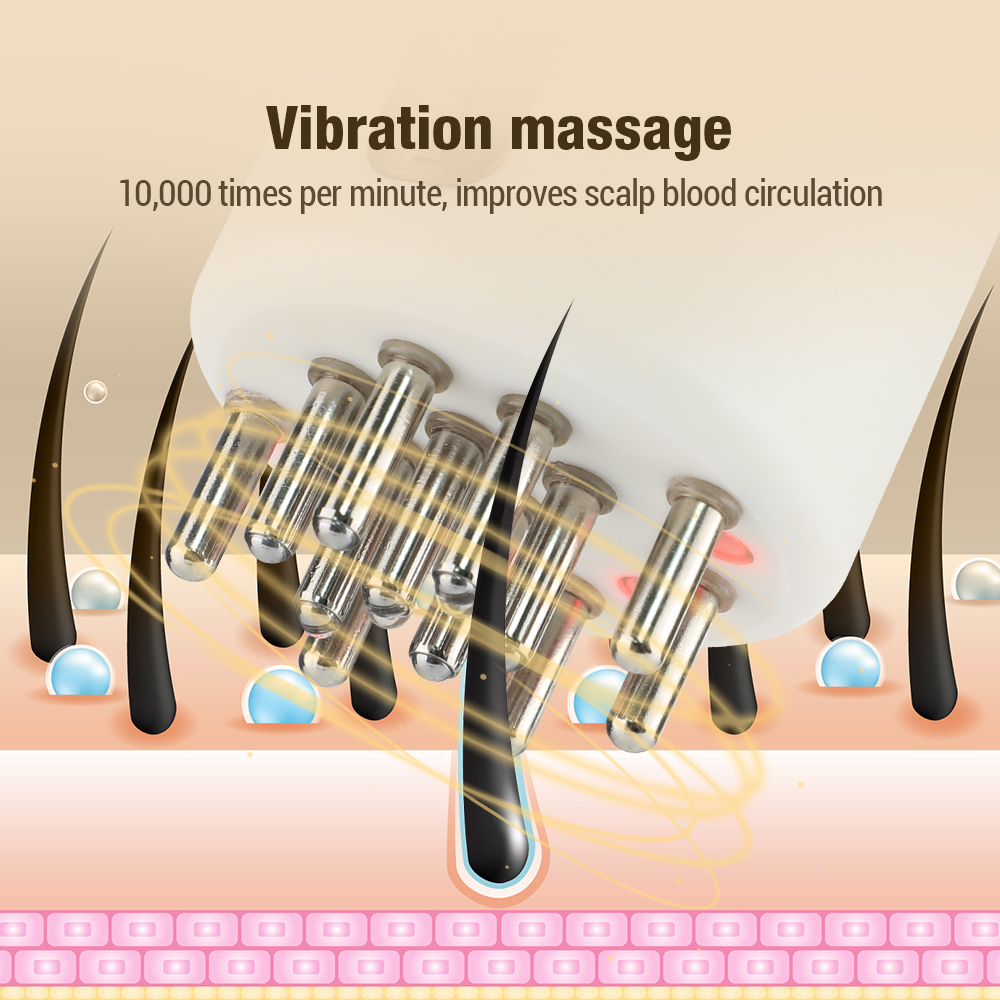 Electric Vibration Head Massag - огляд і ціна Hair Care Oil