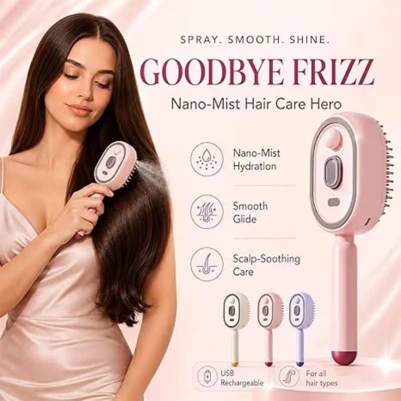 Electric Airbag Massage Comb w - огляд і ціна Hair Care Oil