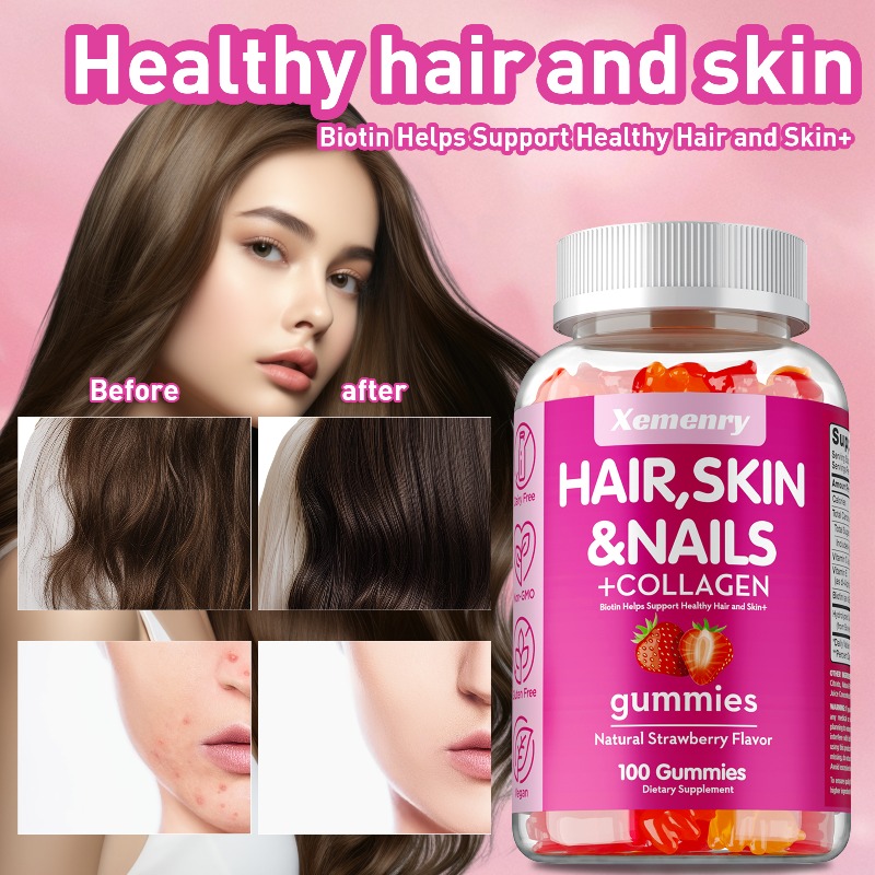 Hair, Skin & Nails Gummies - P - огляд і ціна Hair Care Gummies