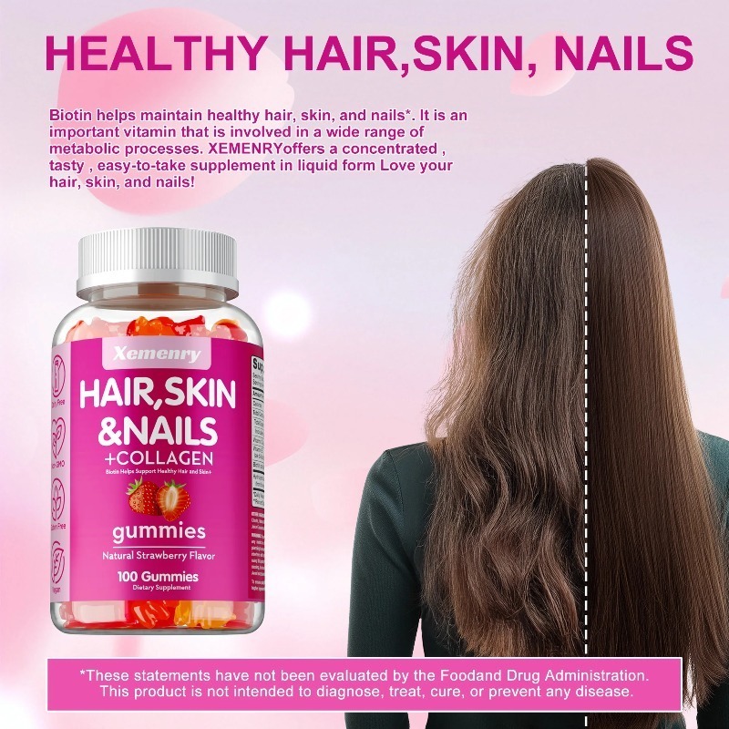 Hair, Skin & Nails Gummies - P - огляд і ціна Hair Care Gummies