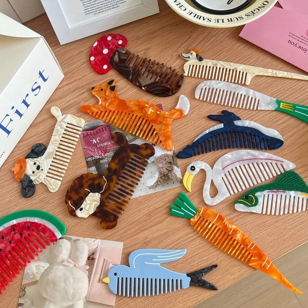 Hair Care Tulip Acetate Comb A - огляд і ціна Hair Care Vegetables