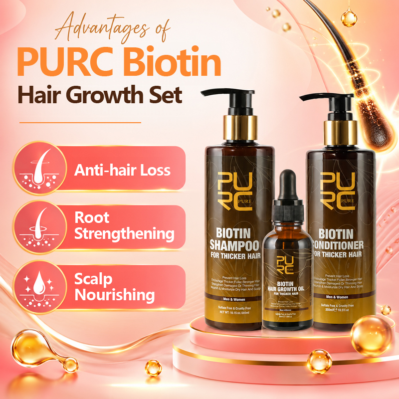 PURC Biotin Hair Growth Oil Sh - огляд і ціна Argan Oil Treatment