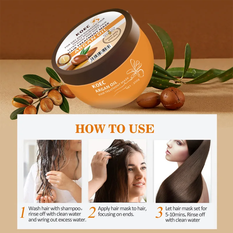 250g KOEC Argan Oil Treatment  - огляд і ціна Argan Oil Treatment