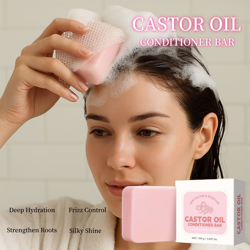 Castor Oil Conditioner Soap Ba - огляд і ціна Hair Care Oil