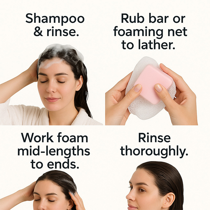 Castor Oil Conditioner Soap Ba - огляд і ціна Hair Care Oil
