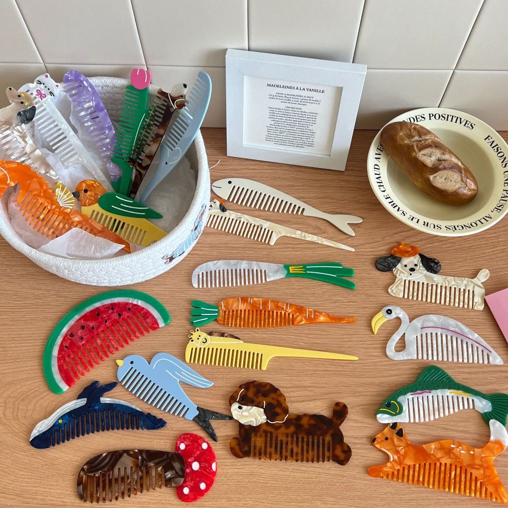 Hair Care Tulip Acetate Comb C - огляд і ціна Hair Care Vegetables