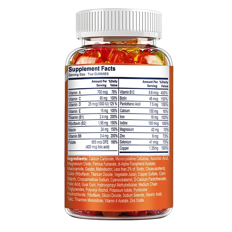 Women's Multivitamin Gummies - - огляд і ціна Hair Care Gummies